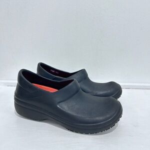 Crocs Women’s‎ Black Neria Pro II LiteRide Slip Resistant Work Shoes Size 6